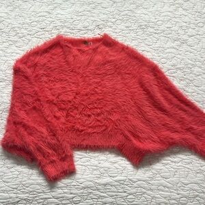 Very fuzzy free people slouchy sweater
